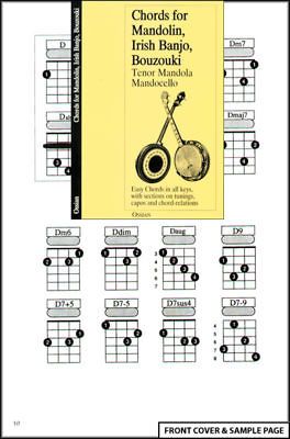 Chords for Mandolin, Irish Banjo, Bouzouki, Mandocello