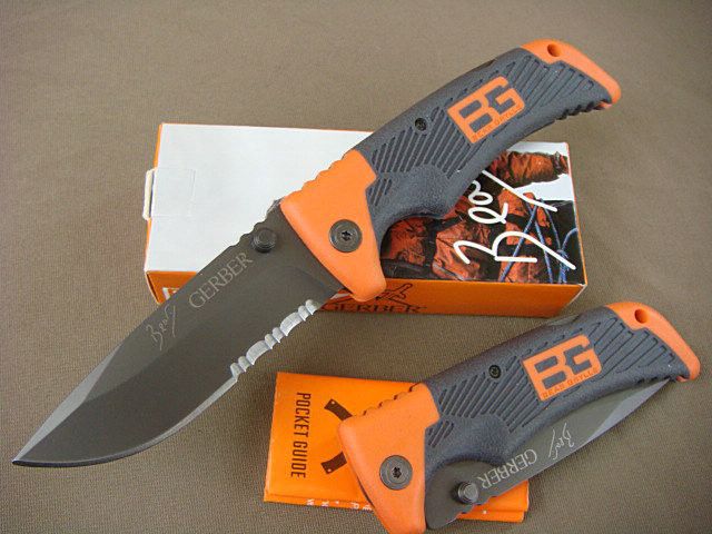 Grylls Survival Hunting Camping Folding Knife Tactical saber(k126s