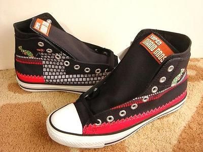 SUPER MARIO BROS. SC HI BLACK　Us4.5 CONVERSE ALL STAR Halloween