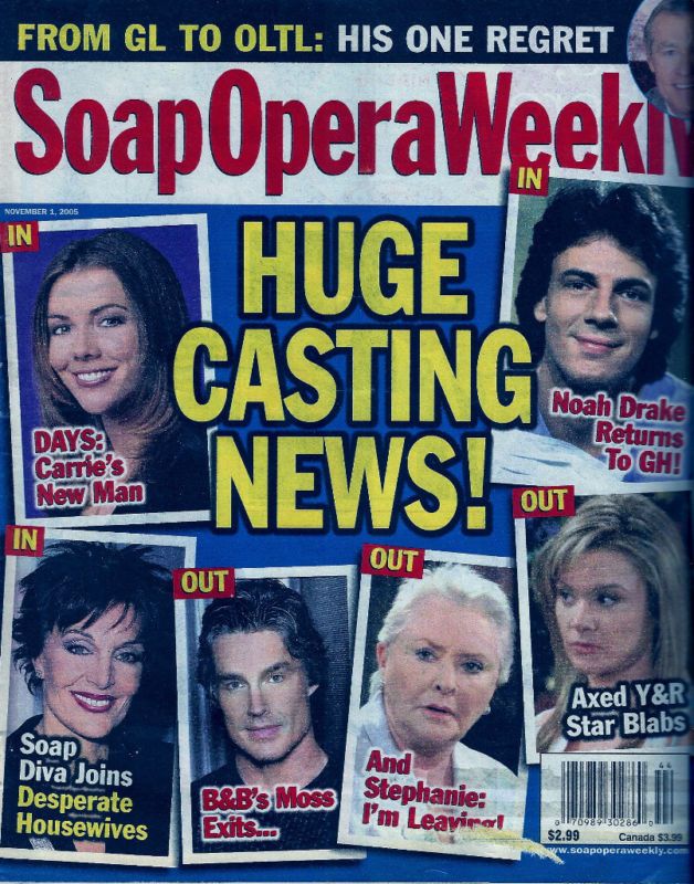 Rick Springfield, Christie Clark, Ronn Moss   November 1, 2005 Soap