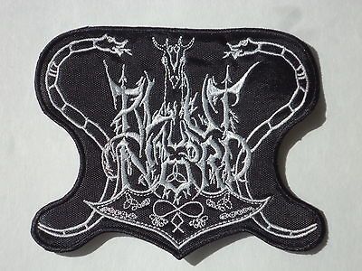 BLUT AUS NORD SNEAK EMBROIDERED LOGO BLACK METAL PATCH