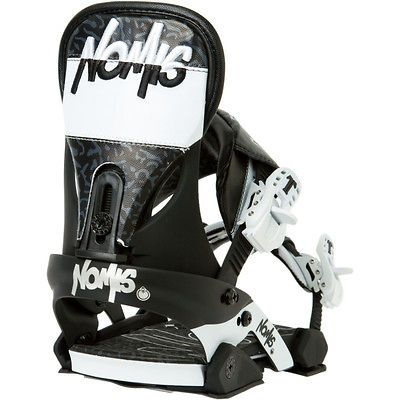 Technine Nomis Era Snowboard Bindings New Black White PArk Jib