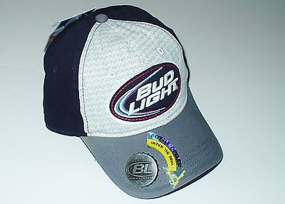 BUD LIGHT® Beer Mens Navy Blue Brim Mounted Bottle Opener Baseball