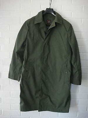 WOOLRICH WOOLEN MILLS SS12 Green Foldable Mac Jacket NWT