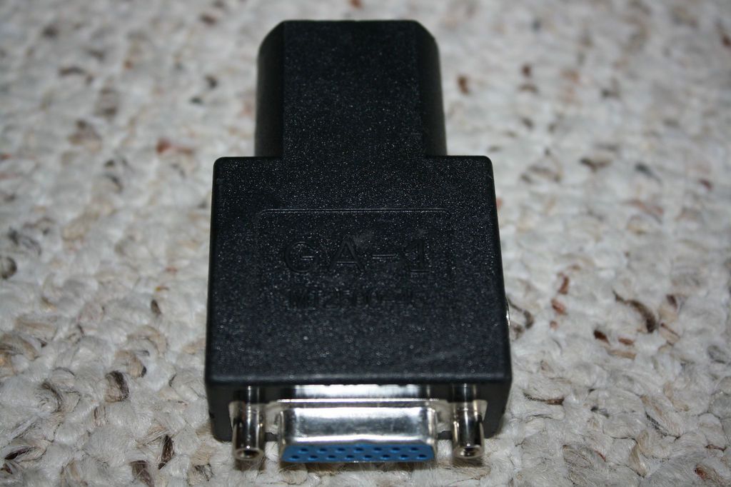 Snap on GA 1 cable adapter MT 2500 MTG 2500 SOLUS PRO MODIS Scanner