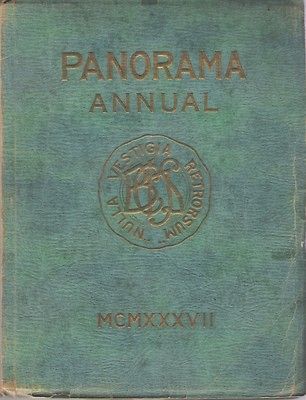 1937 BINGHAMTON CENTRAL HIGH SCHOOL YEARBOOK, PANORAMA ANNUAL