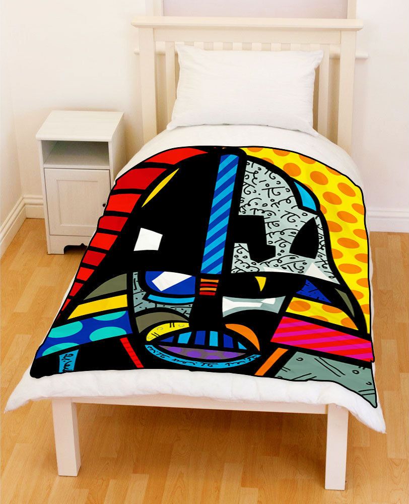 Britto Romero Darth Vader Fleece Blanket / Fleece Throw #006