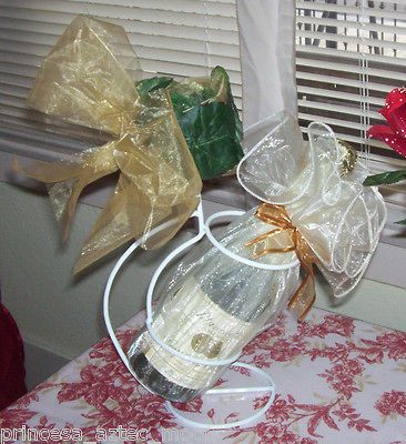 Wine Bottle Holder Flower Base Centerpiece Party Wedding Table