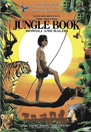 Rudyard Kiplings The Second Jungle Book Mowgli and Baloo ~ DVD WS