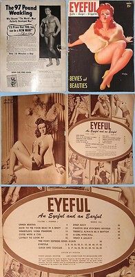 EYEFUL PIN UP MAG   V1 N1   STEFFA MORAN ART MAR 1943