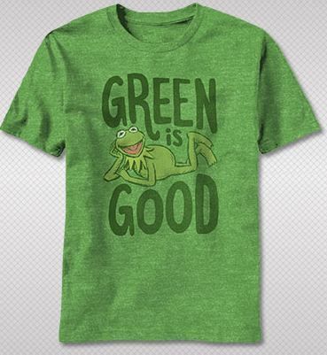 NEW The Muppet Show Kermit The Frog Vintage Faded Look TV Show T shirt