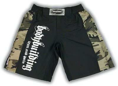 BLACK / CAMO PRINTED BODYBUILDING SHORTS WORKOUT GYM CLOTHING***