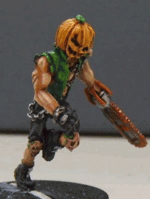 Impact Miniatures Pumpkinhead with Chainsaw