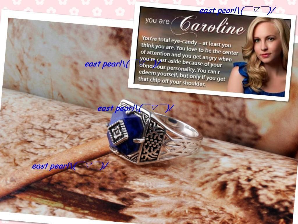 Vampire Diaries CAROLINE magic anti sunlight sunshine protecting Ring