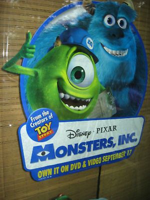 DISNEY   Lilo & Stitch/Monster s Inc., Window Clings