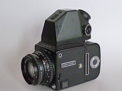 Hasselblad 2000 FC with Planar 12.8 f=80mm T* + Prism + Film back