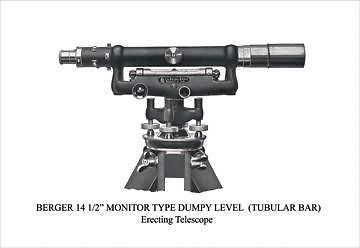 14 1 / 2 Monitor Type Dumpy Level Tubular Bar 12x18 Giclee On Canvas