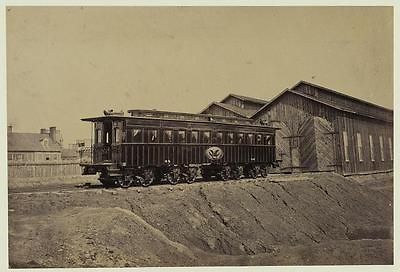 Photo President,car, Alexandria station,Lincol ns funeral car