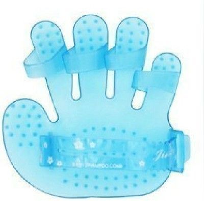 New Dogs & Cats Pet Grooming Bath Massage Glove Brush comb