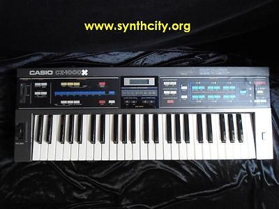 Casio CZ 1000 Synthesizer (Worldwide ship)