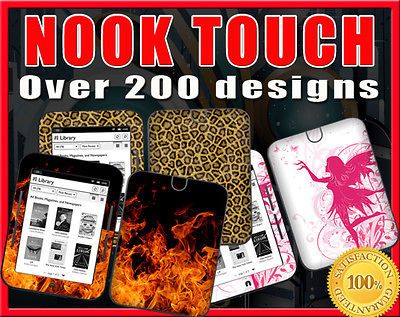 Nook Simple Touch Reader eReader Skin Works With Case or Cover and