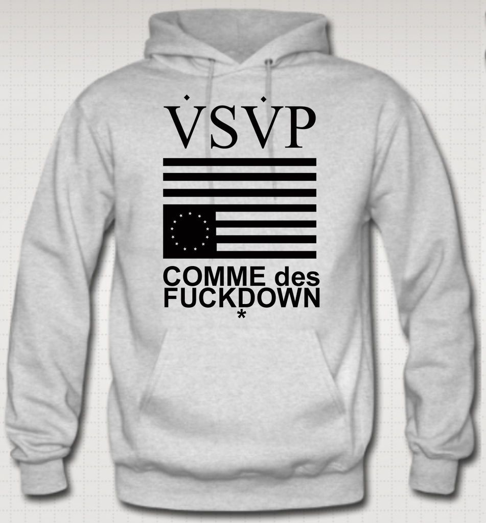 COMME des F*CKDOWN HOODIE ASAP HOODIE vsvp ASAP HOODIE ROCKY HOODIE