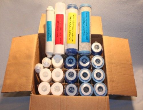 AQUASAFE REVERSE OSMOSIS FILTER SET **6 FULL CHANGES**