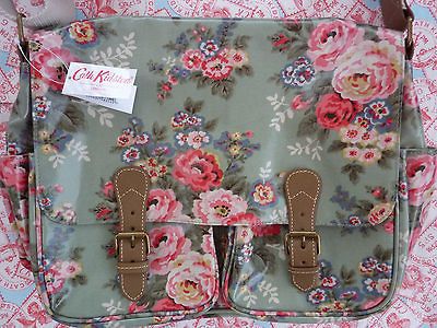 BNWT AUTHENITIC UK Cath Kidston Saddle Bag, candy flower/Genuine UK