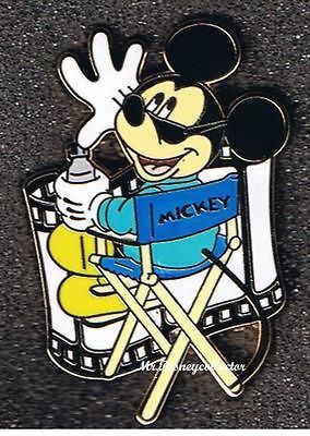 listed Disney DSF Pin Character Directors Chair ~ Mickey Mouse LE