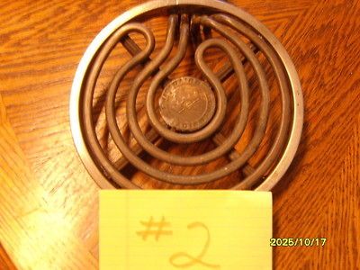 1950S GM FRIGIDAIRE ELECTRIC STOVE PARTS MODEL RJ 10 7 BURNER