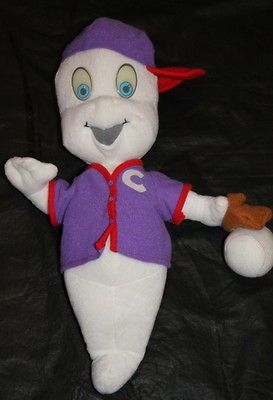 Amblin Casper the Friendly Ghost Baseball Player Glow in Dark Eyes GUC