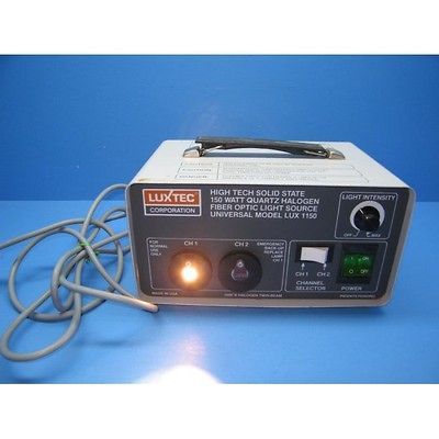 150W Quartz Halogen Dual Channel Fiber Optic Light Source 2 Channnel