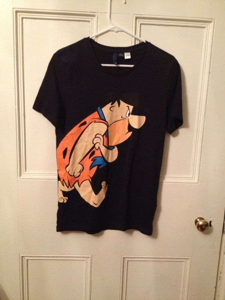 Flintstones Shirt H&M Divided Fred Flintstone Hanna Barbera T Shirt