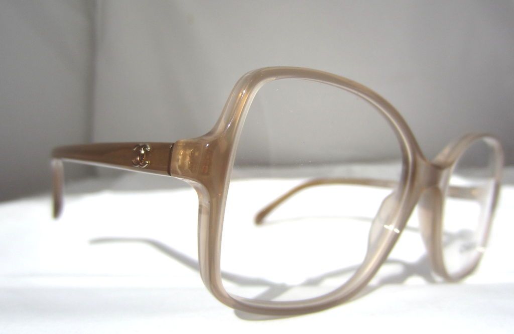 Chanel Eyeglasses Glasses 3212 c 1249 Beige Authentic  53
