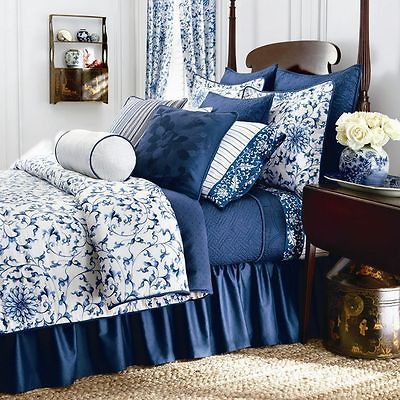 New Chaps Camellia 3 Piece QUEEN Comforter Set 2 Standard Shams