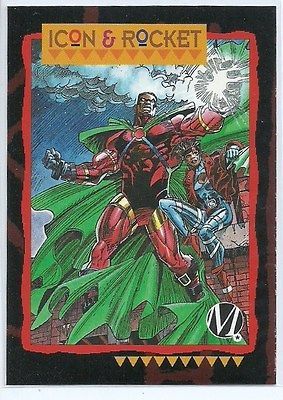 ICON & ROCKET 1993 Skybox & DC Comics Milestone PROTOTYPE Card #19