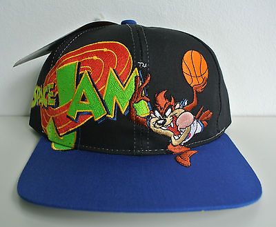 1996 VTG SPACE JAM SNAPBACK HAT by WARNER BROS taz toons 49ers ravens