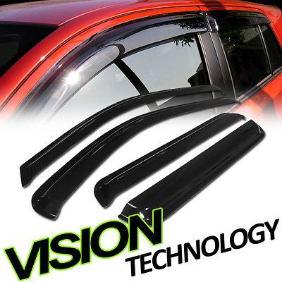 05 10 Jeep Grand Cherokee SUV Smoke Vent Shade Window Visors Sun Rain