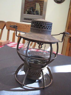 Vintage New York Central System (Dressel) railroad lantern ( Pat