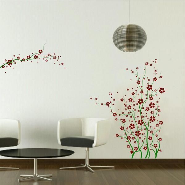 Large Cherry Blossom Tree Branches Nursery Room Wall Decor Decal