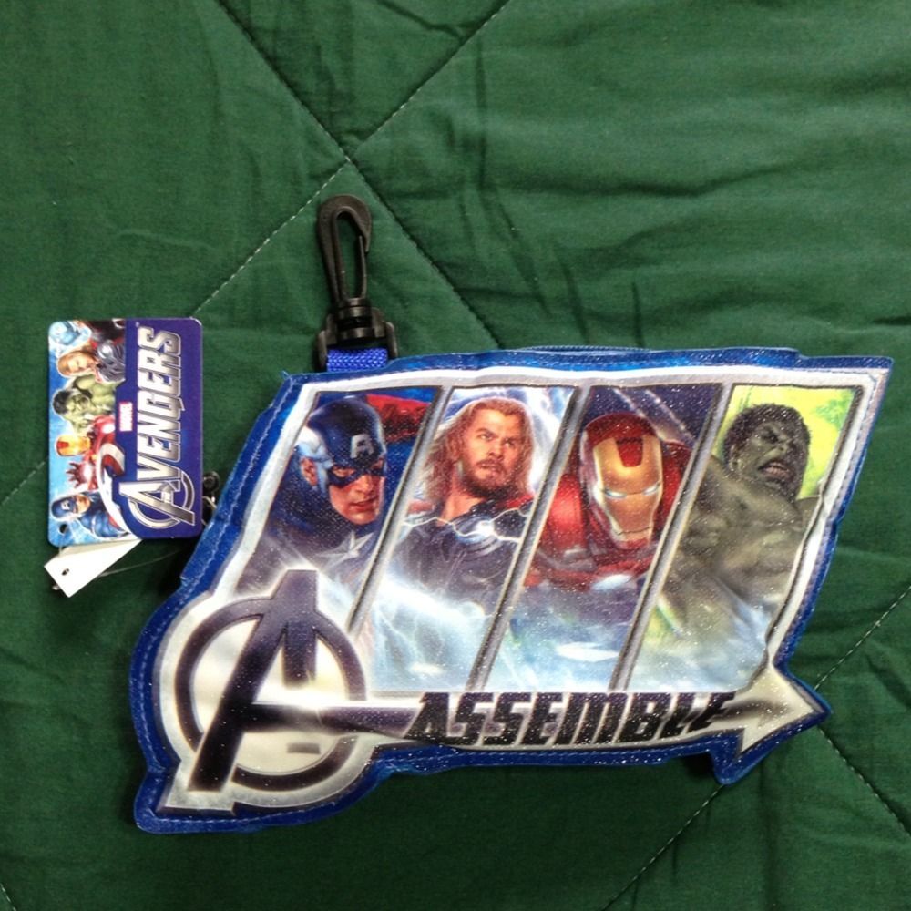 Marvel 2012 Avengers Avenger Assemble Pencil Case Make Up Makeup Pouch