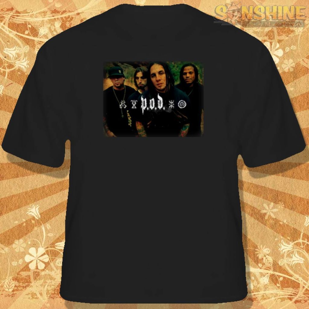 Black T Shirt Christian Rock Band Payable on Death POD Digital