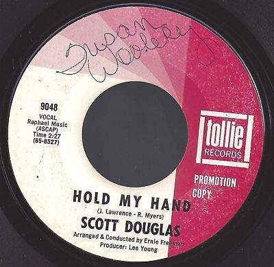 SCOTT DOUGLAS MISS YOU/HOLD MY HAND 45 RPM TOLLIE 9048