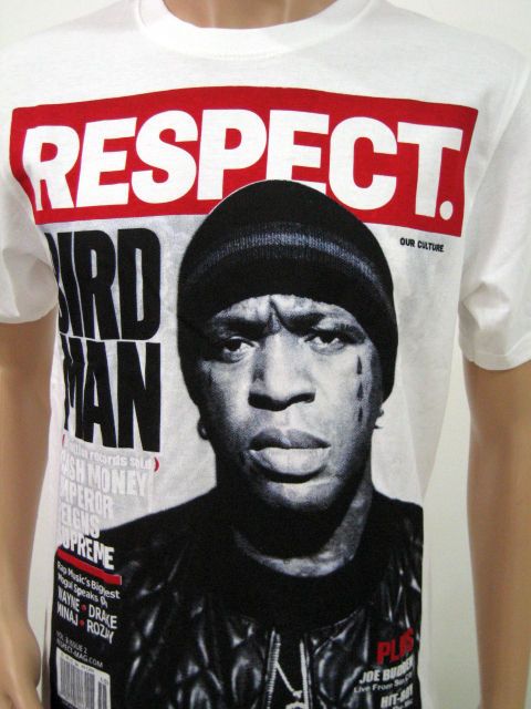 BIRDMAN YOUNG MONEY CASH MONEY T SHIRT HIP HOP RAPPER SKATEBOARD