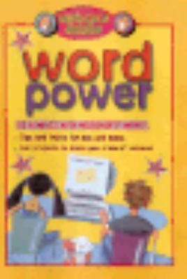 Whizz Kids Word Power Be a Whizz with Microsoft Word 2001 by Anne Ro