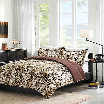 Comfort Classic Cheetah/Ocelot Twin size Down Alternative C   Twin