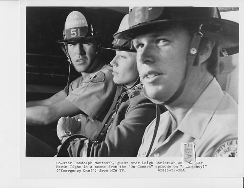 Randolph Mantooth Emergency RARE Photo Leigh Christian