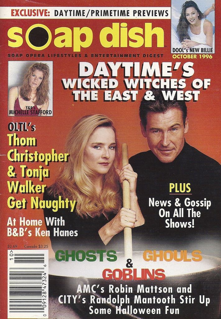 Robin Mattson, Randolph Mantooth, Krista Allen   October, 1996 Soap