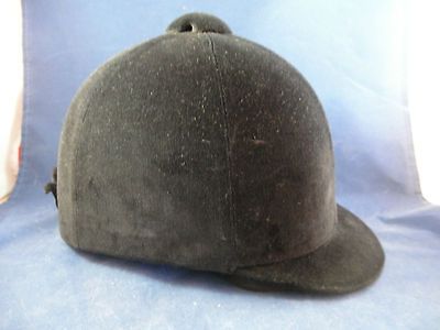 Somerset Riding Cap 6 1/2 53 Black Velvet Hunt Dressage