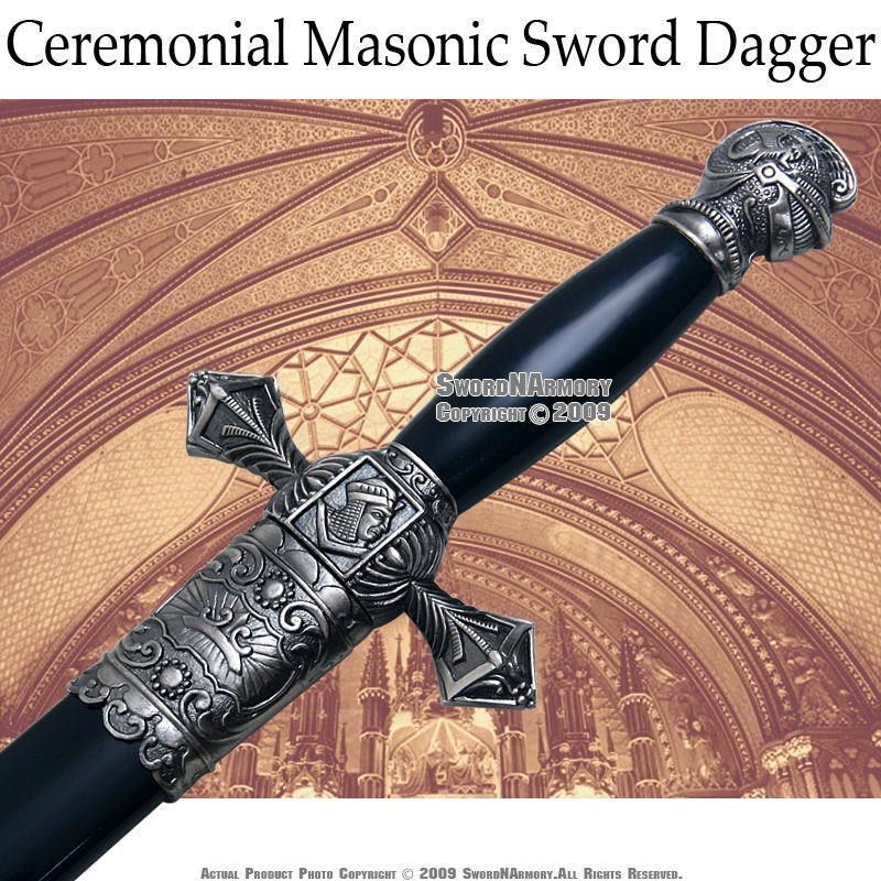 Mason Knights of Templar St. John Sword Historic Dagger